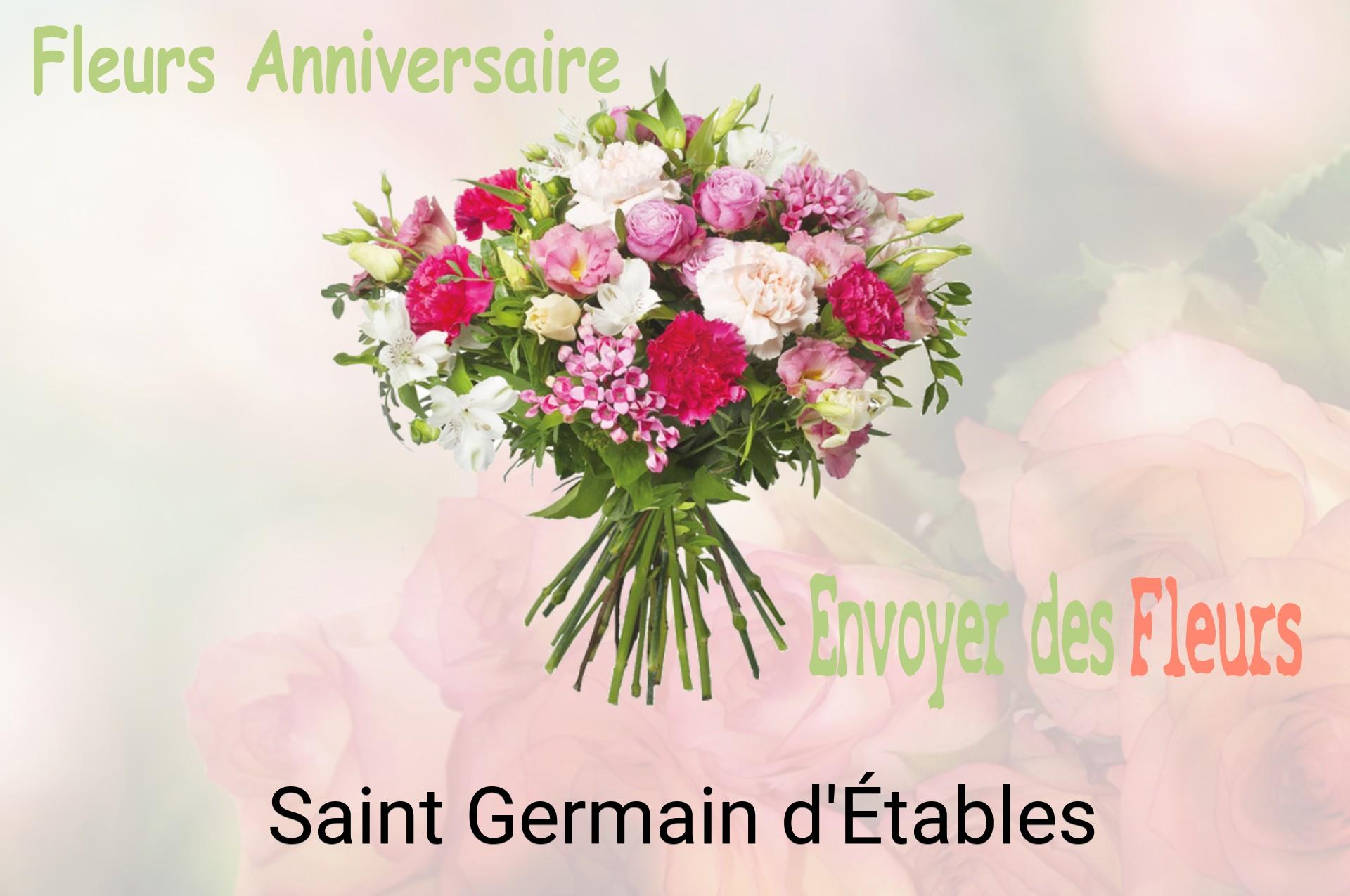 Bouquet de fleurs d’anniversaire livré à Saint-Germain-d'Étables