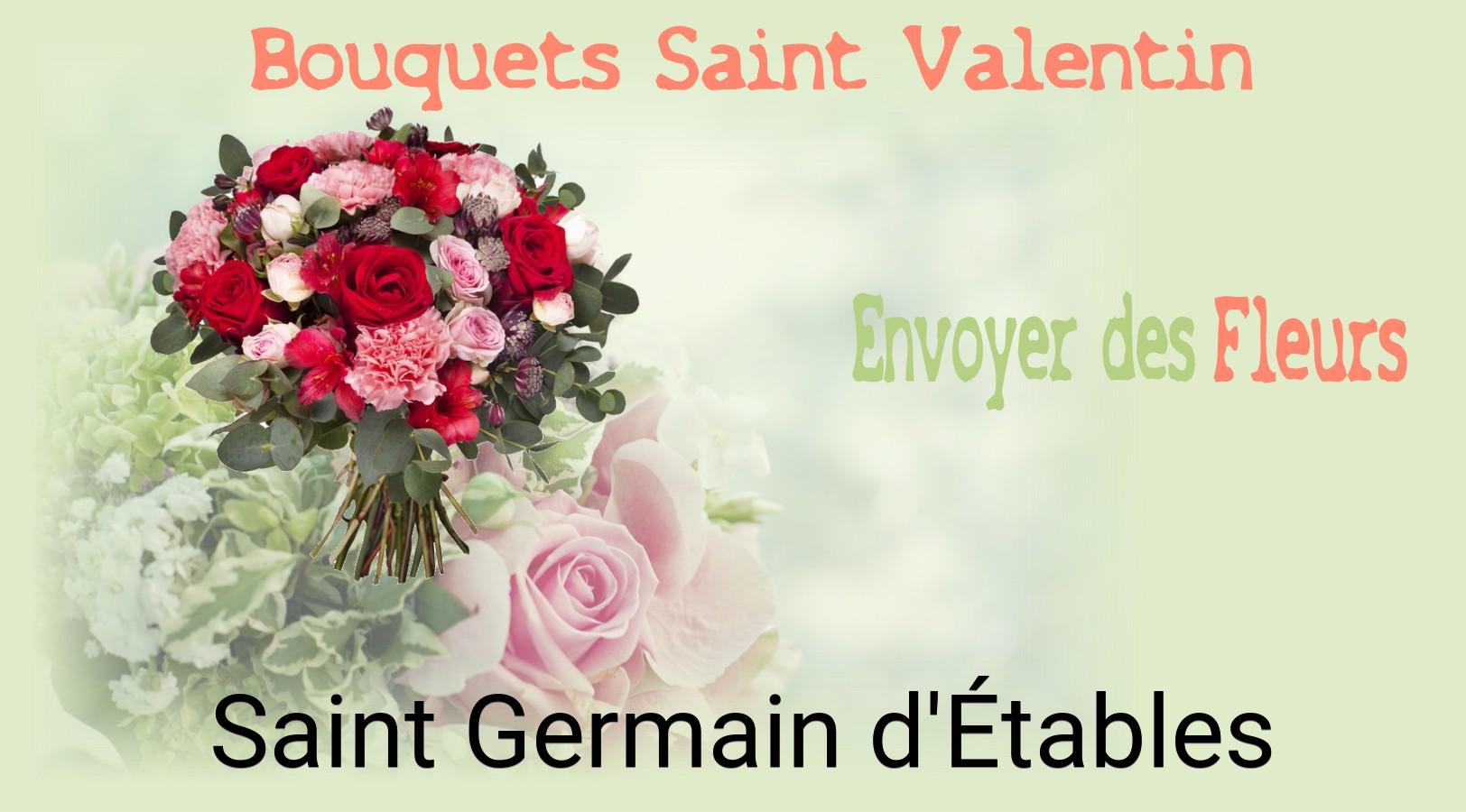 Roses de Saint-Valentin livrées à Saint-Germain-d'Étables